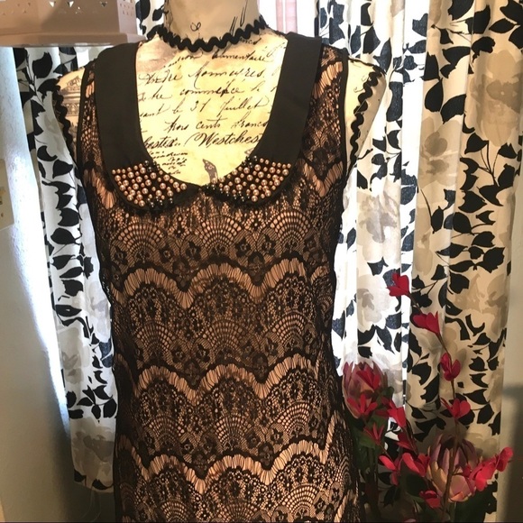 Daniel Rainn lace tank dress - Picture 2 of 9